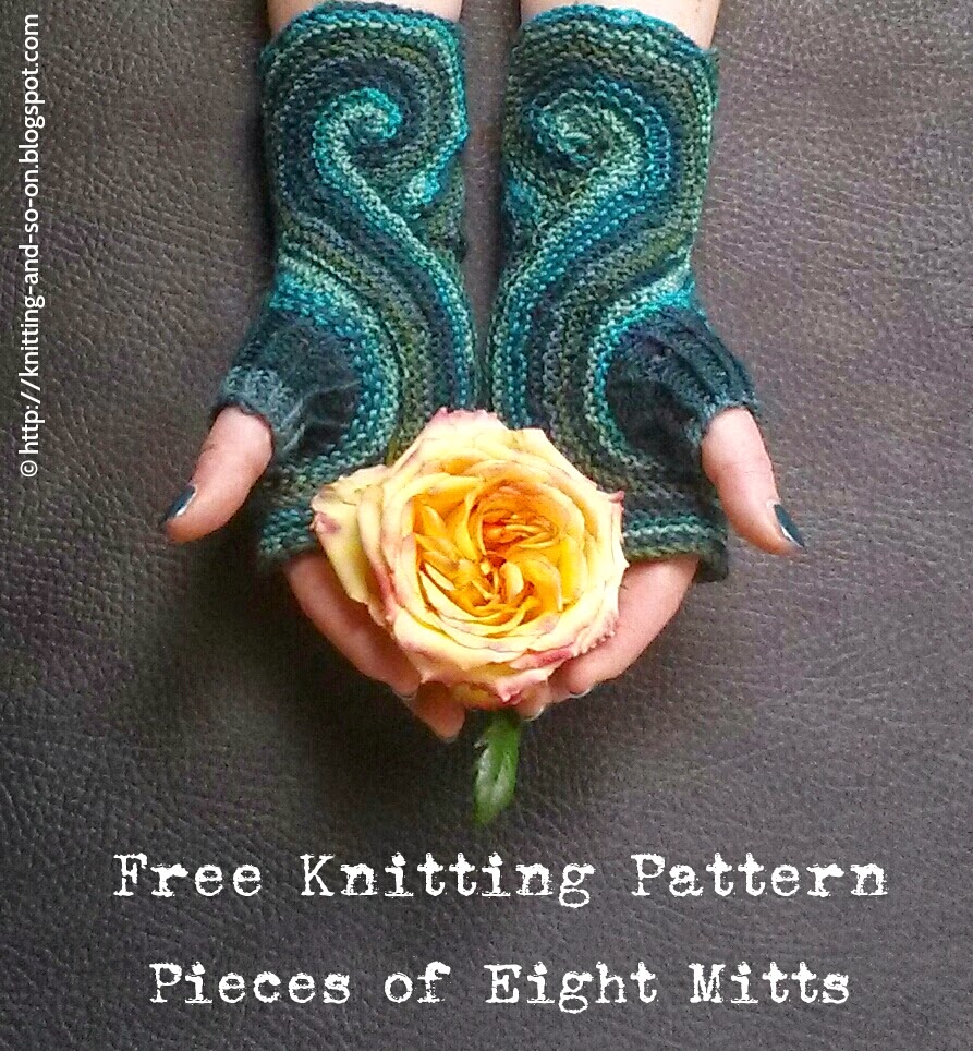 Free Knitting Pattern: Pieces of Eight Mitts