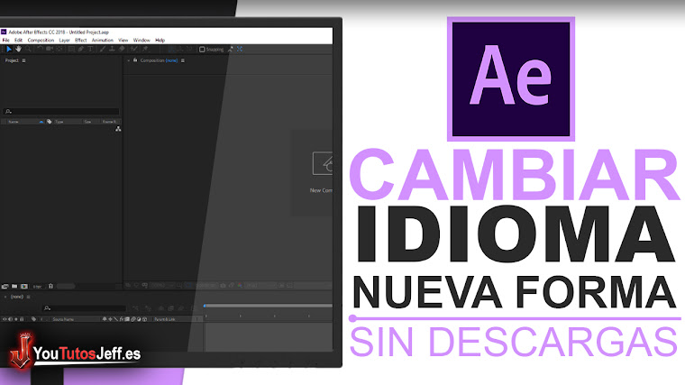 Como Cambiar Idioma de After Effects sin descargar nada - Tutorial After Effects