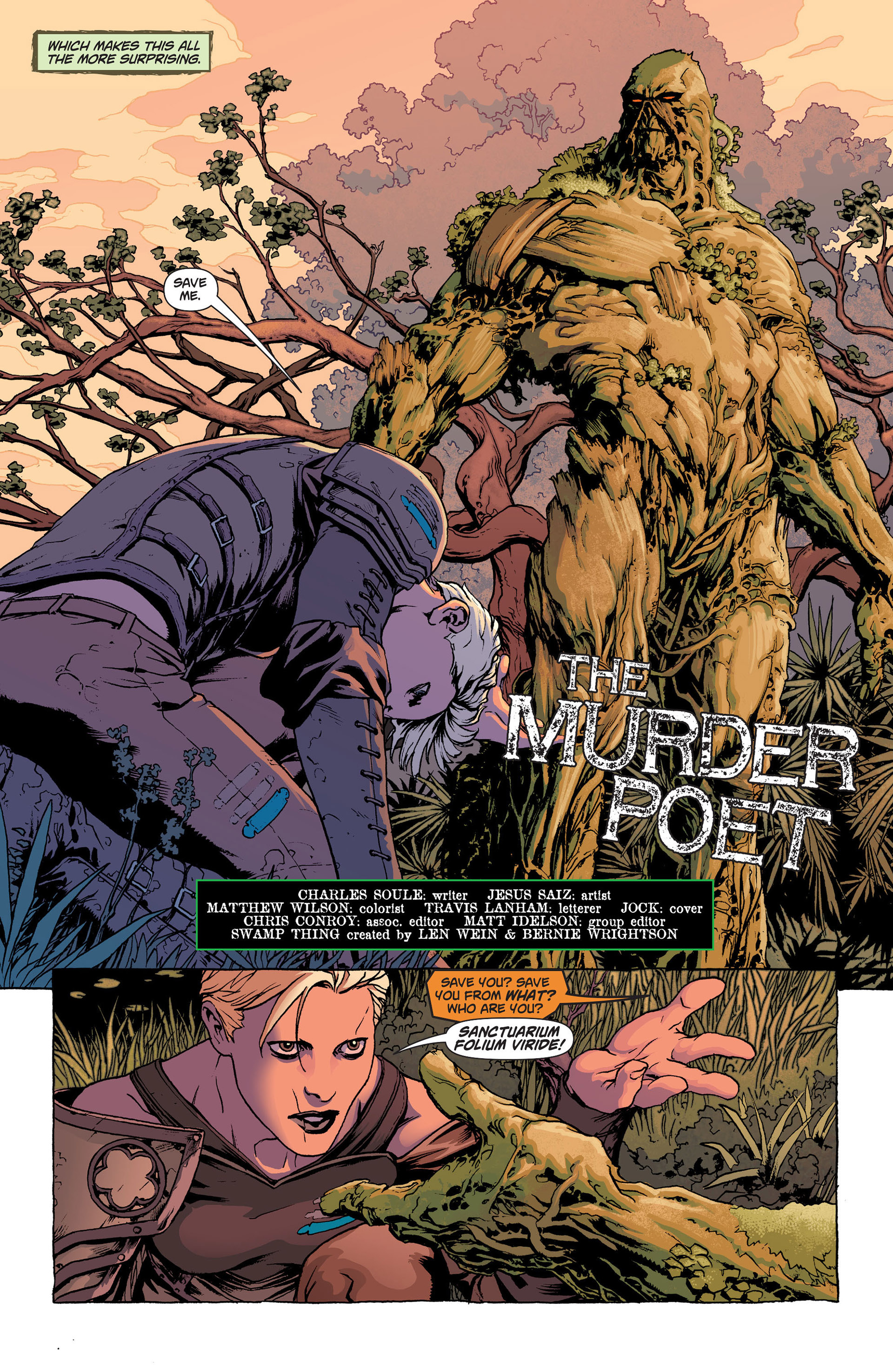 Read online Swamp Thing (2011) comic -  Issue #21 - 3