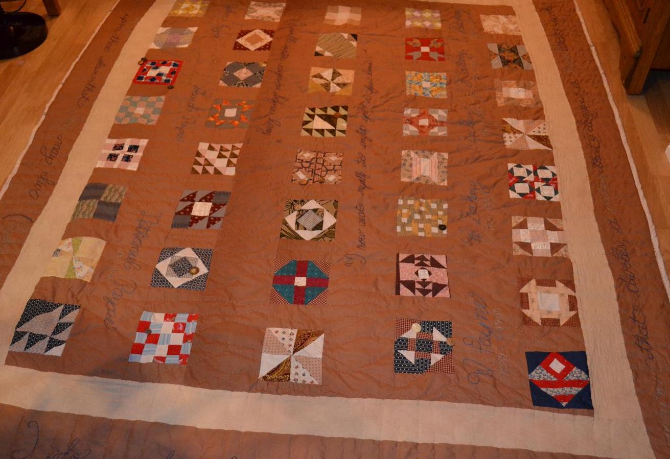 InElegant Civil War Reproduction Quilt