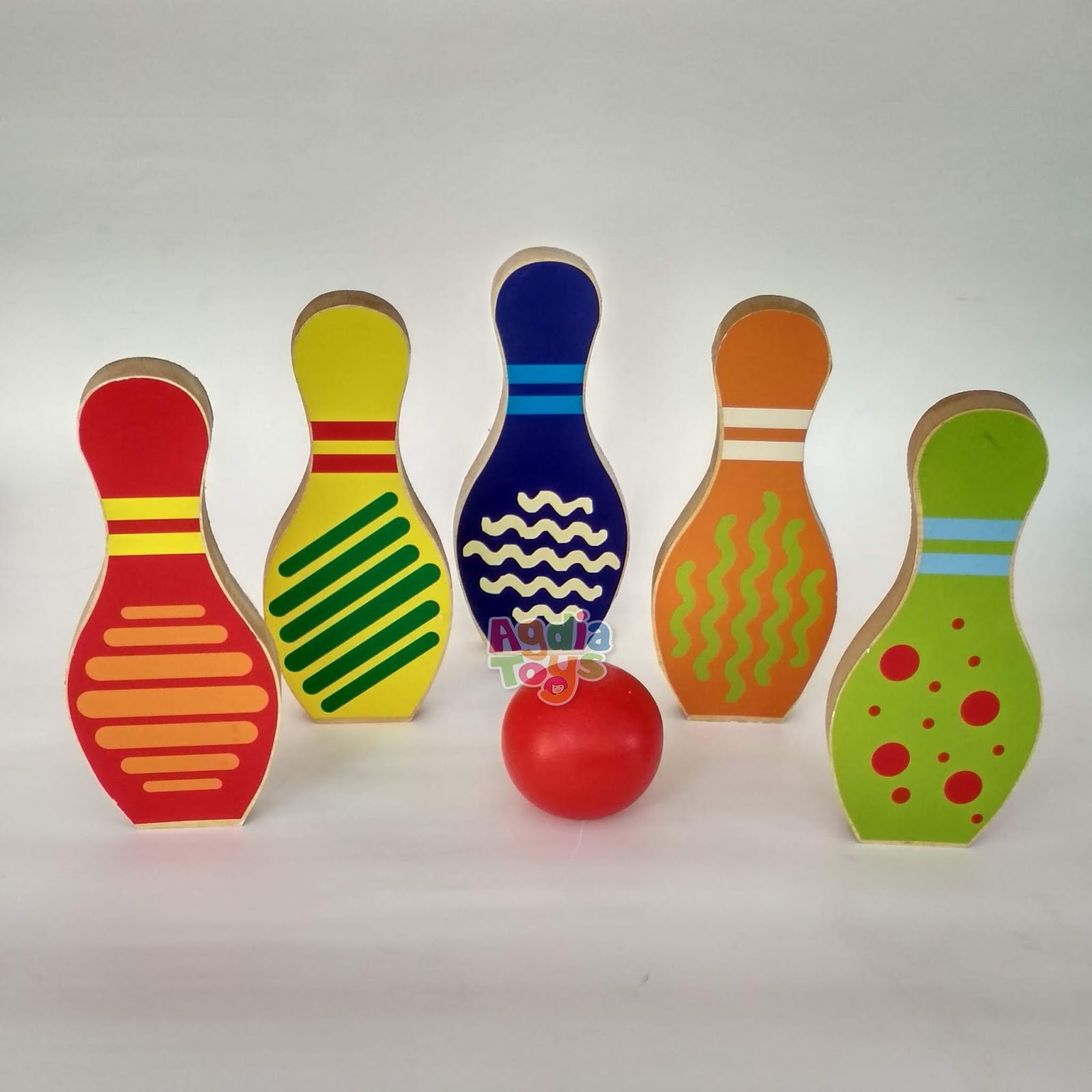 Mainan Kayuku Bowling Set - SEBUTIK EDUTOYS