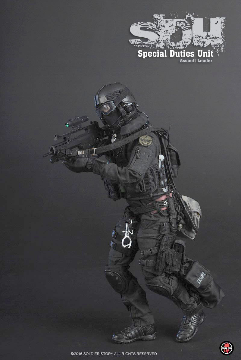 SOLDIER STORY Hood /& Patches SDU ASSAULT LEADER 1//6 ACTION FIGURE TOYS did dam