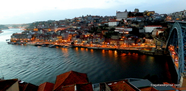 A Cidade do Porto vista de Vila Nova de Gaia