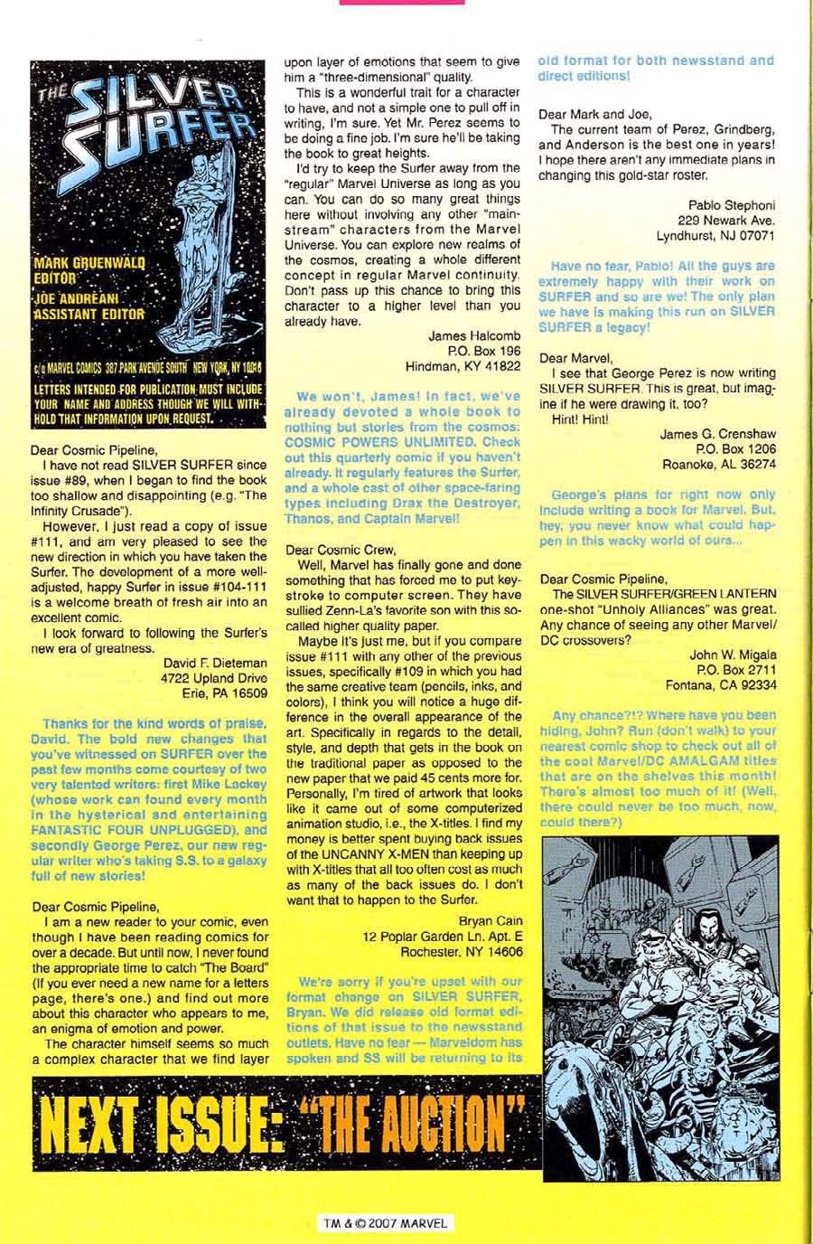 Read online Silver Surfer (1987) comic -  Issue #114 - 34