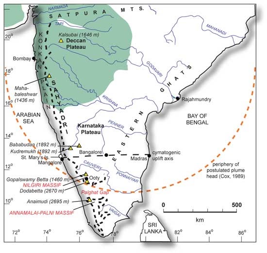 Rapid Uplift: The Easterly Tilt Of The Deccan Plateau