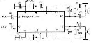 KA2210 amplifier schematics