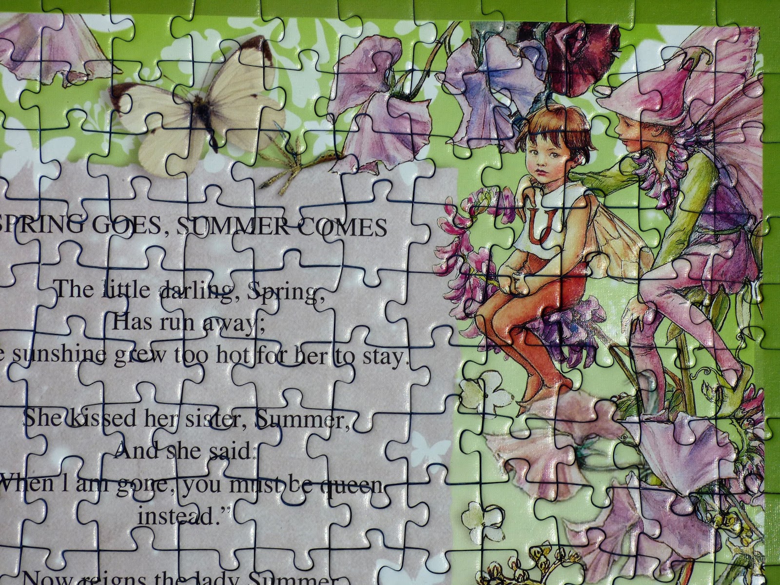 Chez Maximka Flower Fairies 500 piece jigsaw puzzle from Ravensburger