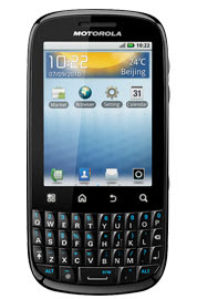 Motorola Fire QWERTY Android Phone with Touchscreen