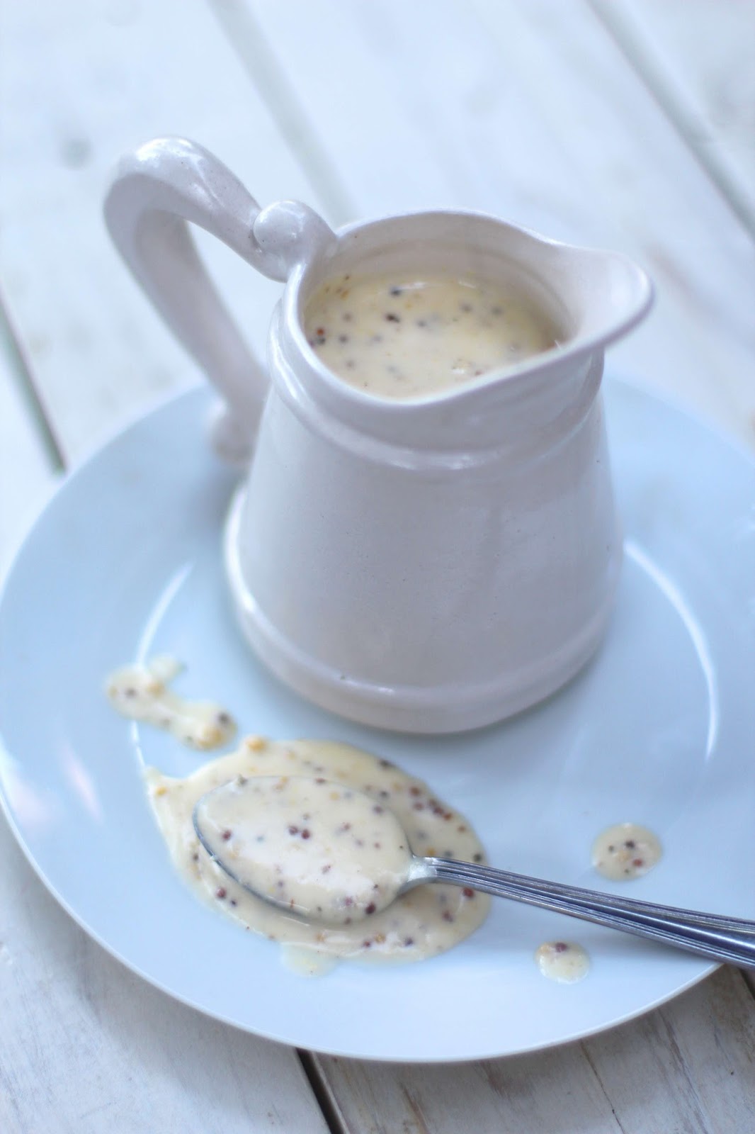 UndomestiKATEd Mustard Cream Sauce