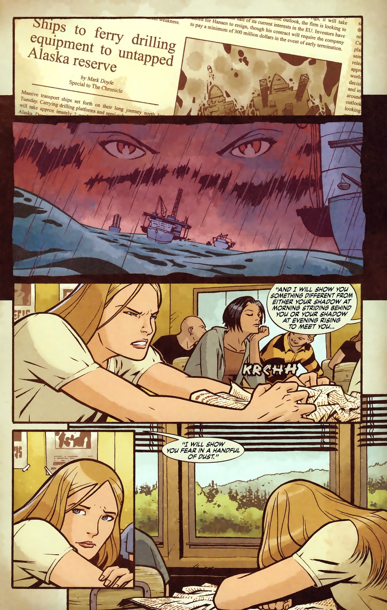 Read online Neil Young's Greendale comic -  Issue # TPB - 18