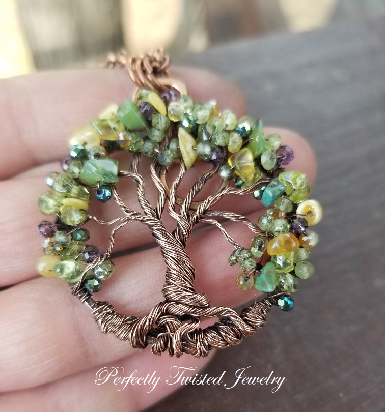 Perfectly Twisted Handmade Wire Wrapped Beaded and Gemstone Jewelry