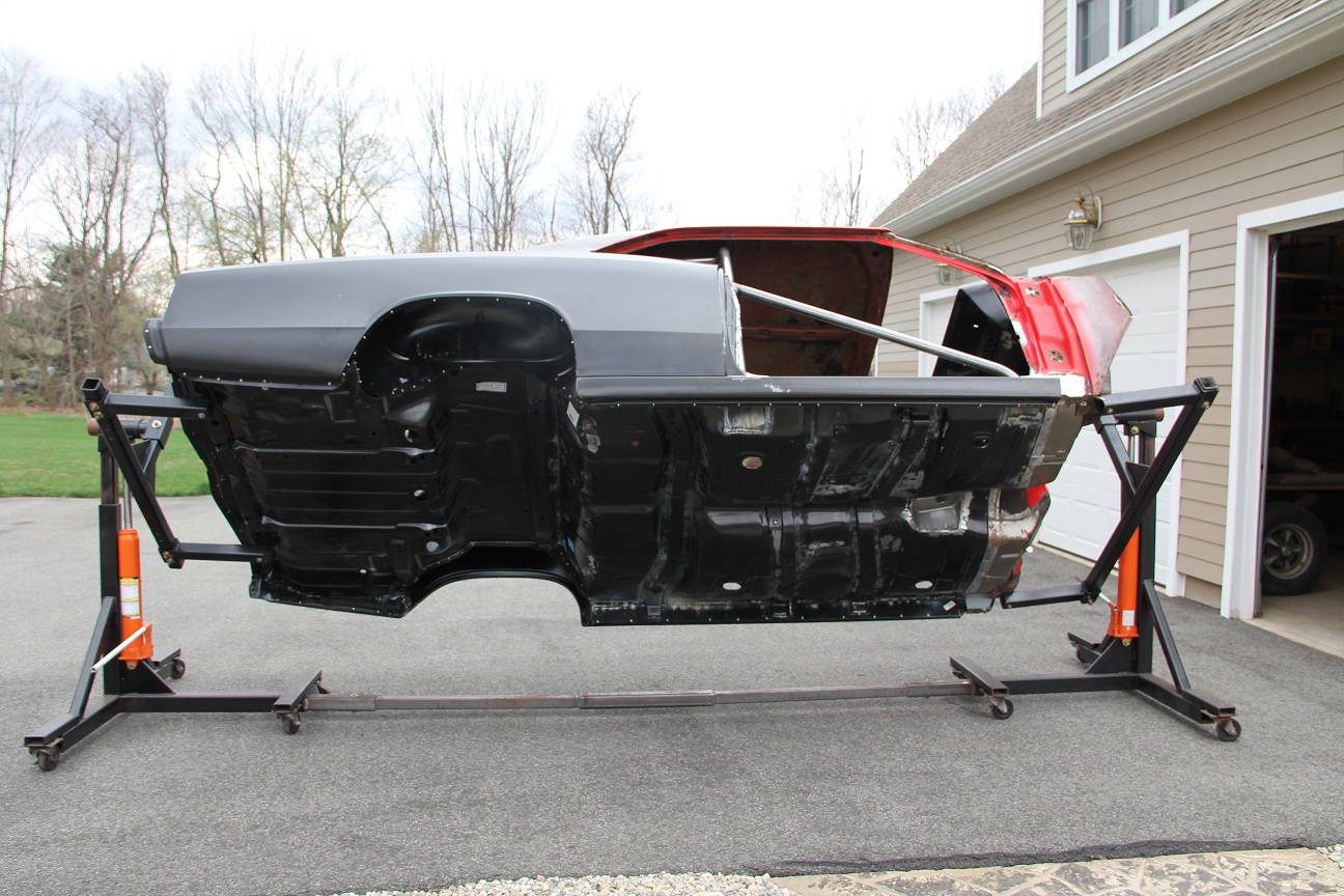 The making of Steve's 1966 Chevelle SS Sport Welding Complete Inside
