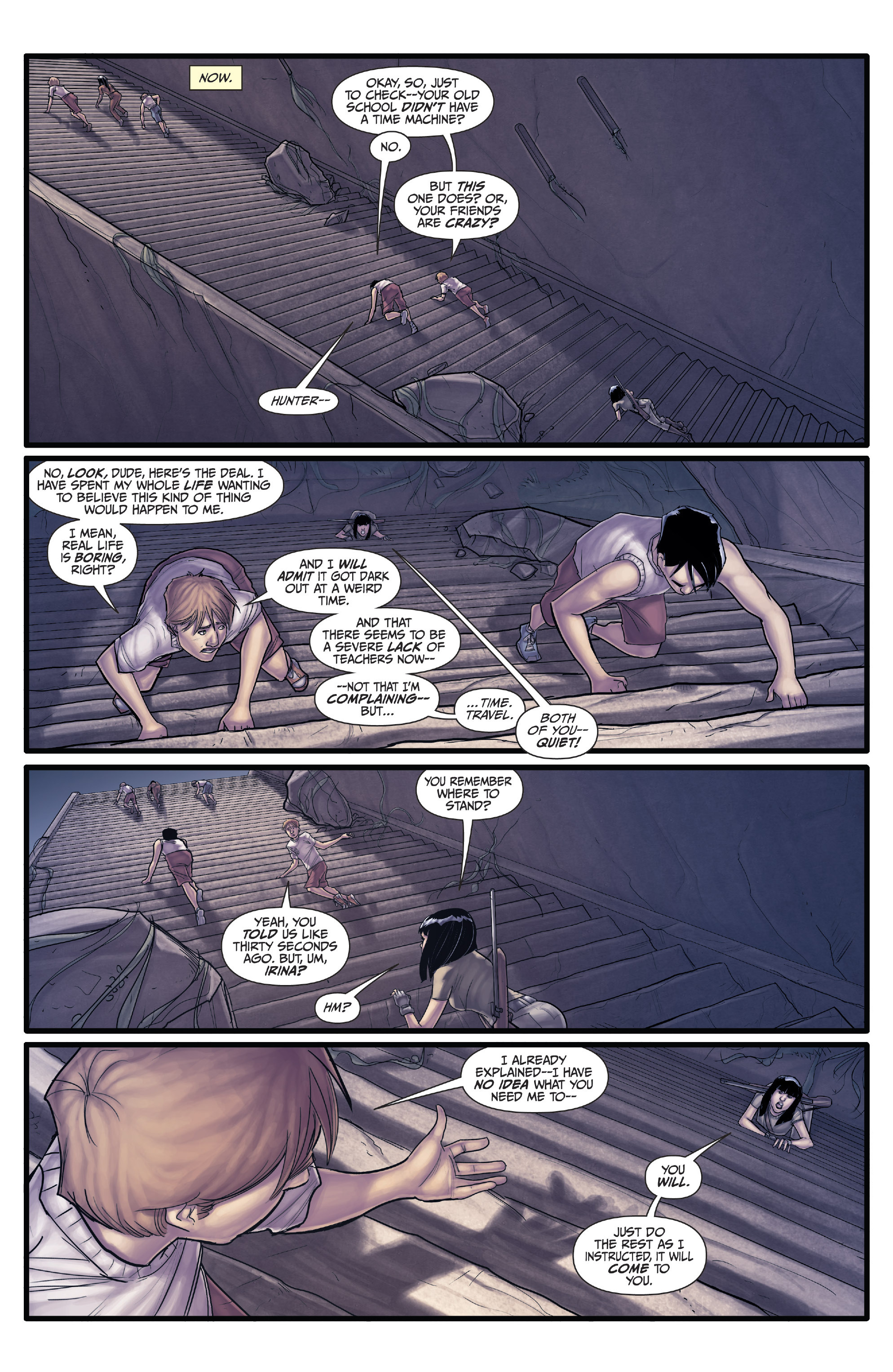 Read online Morning Glories comic -  Issue #22 - 19