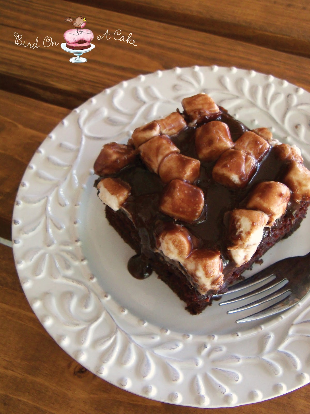 Bird On A Cake Gooey Chocolate Marshmallow Cake