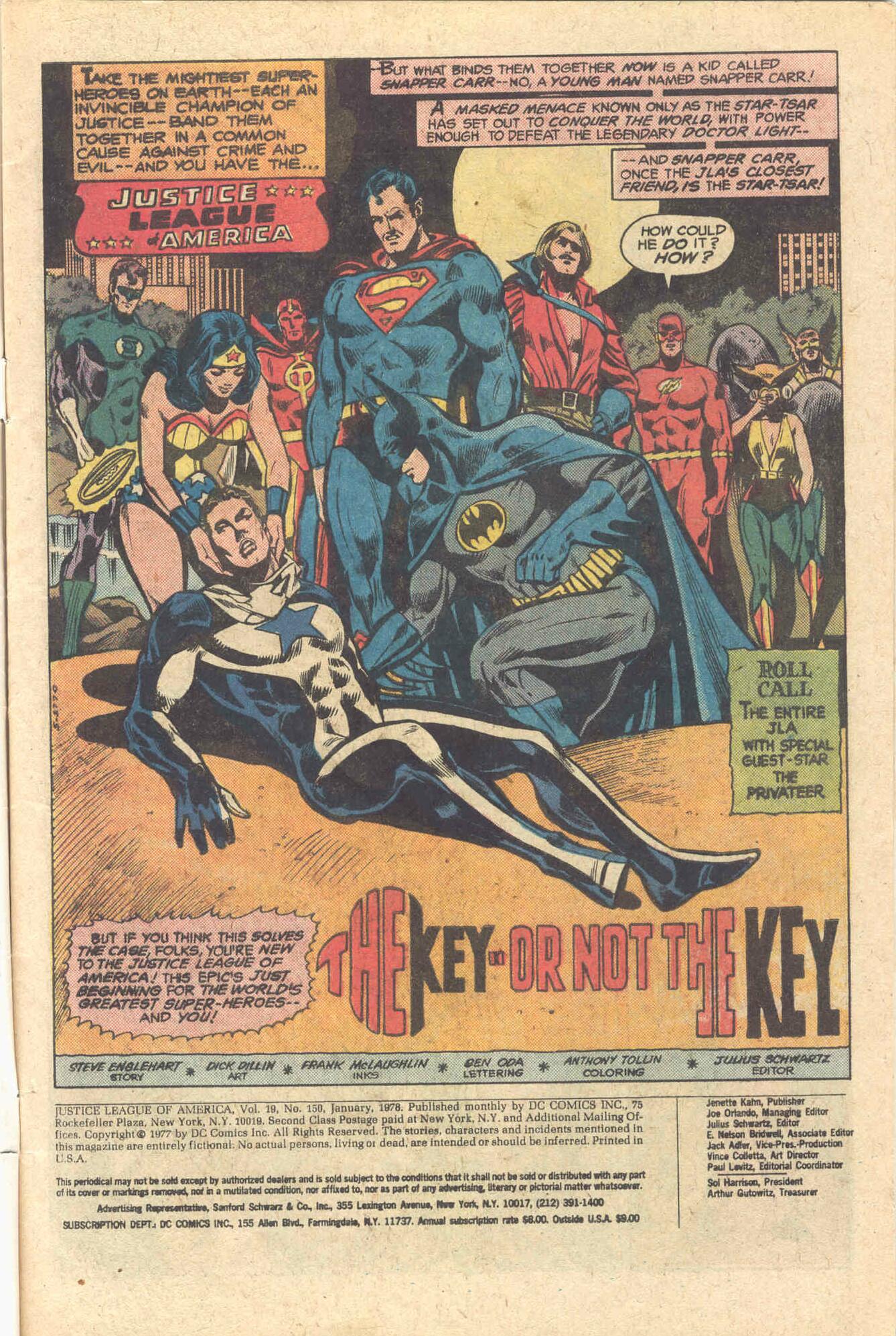 Justice League of America (1960) 150 Page 2