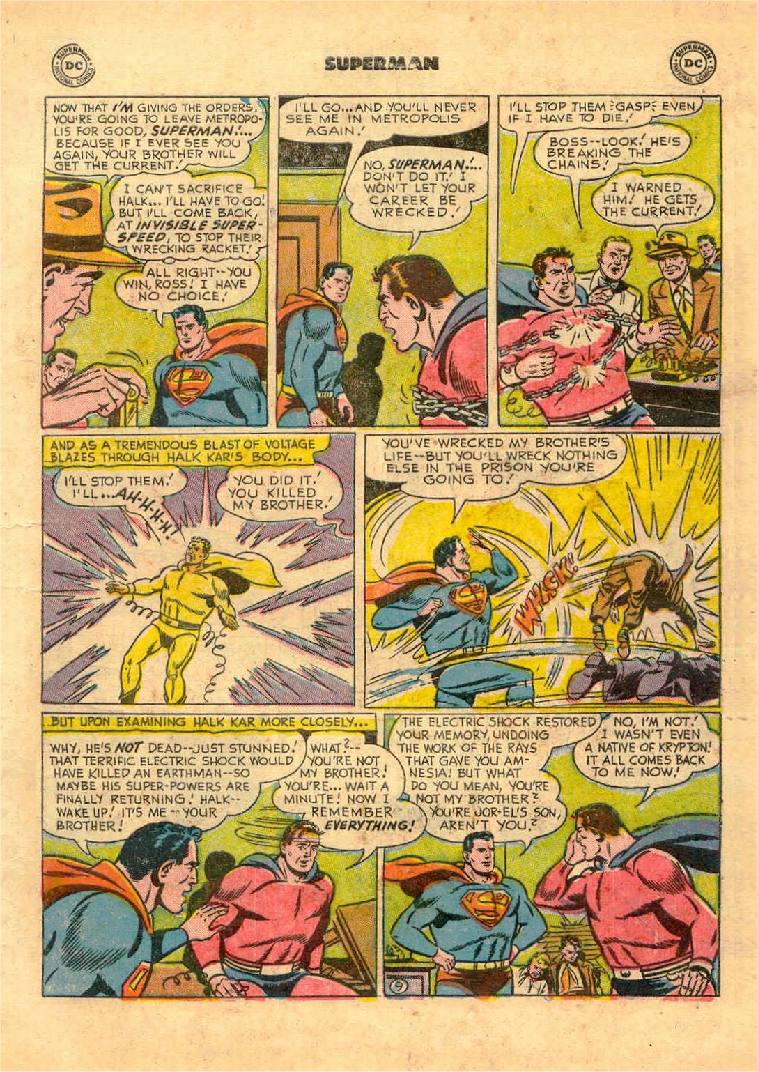 Read online Superman (1939) comic -  Issue #80 - 10