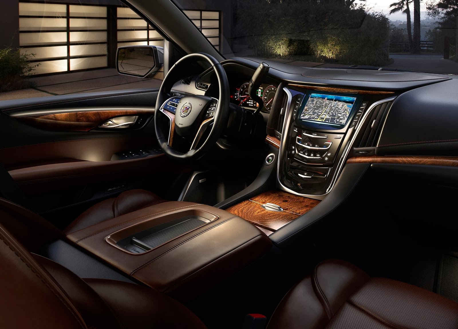Cadillac Escalade 2015 интерьер
