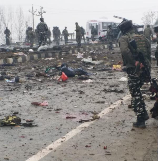Deadliest terrorist attack on CRPF convoy in Jammu & Kashmir; killed 40 security personnels