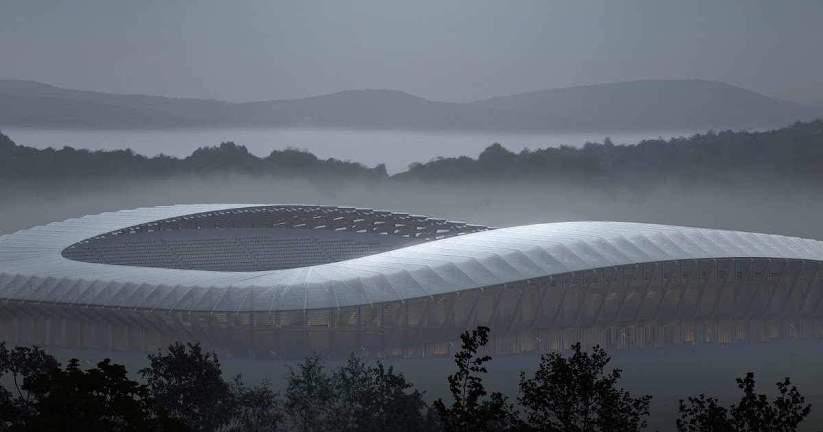 We Defy Augury Zaha Hadid Architects' Wooden Stadium for Forest Green Rovers