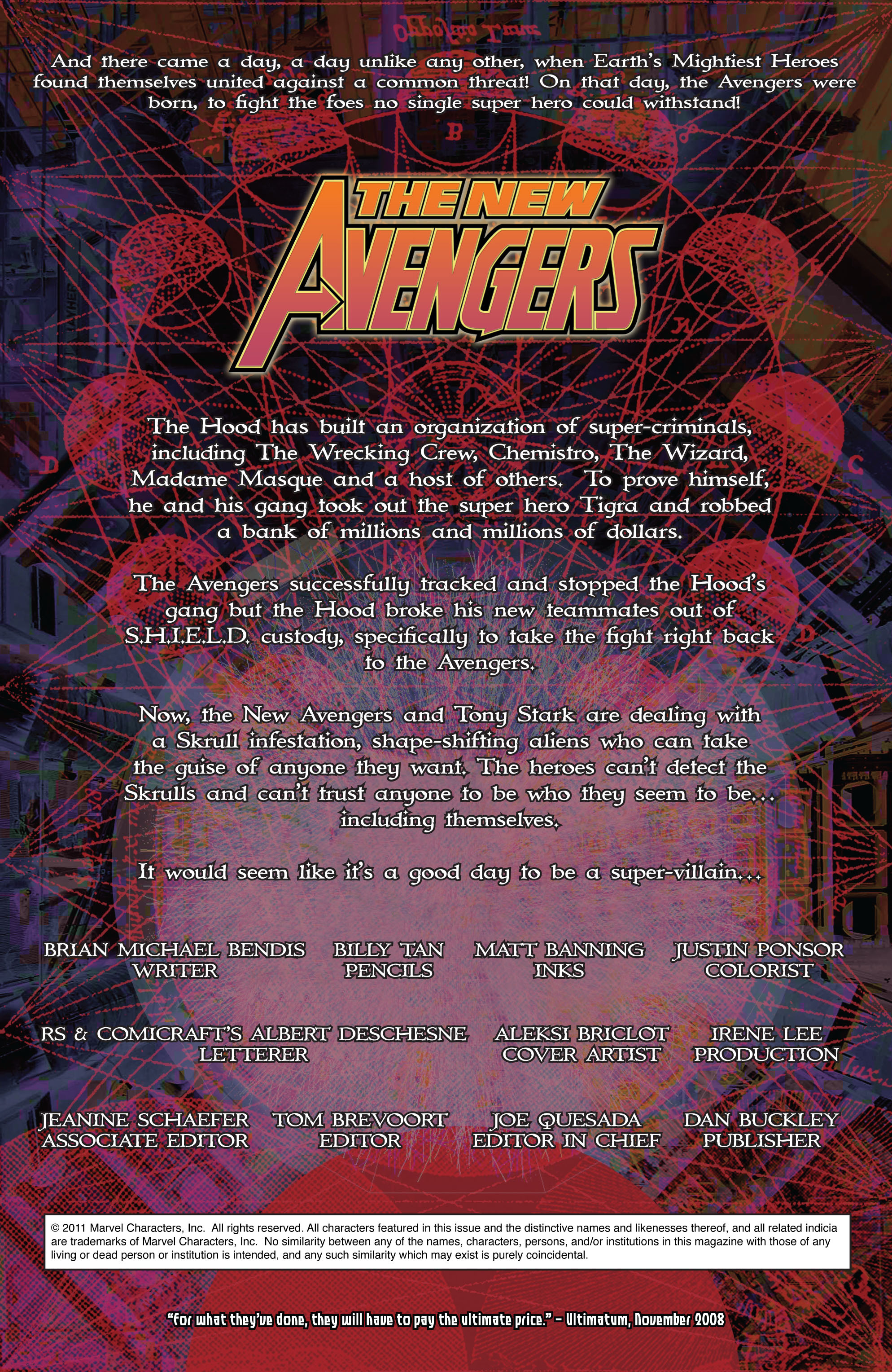 Read online New Avengers (2005) comic -  Issue #46 - 2