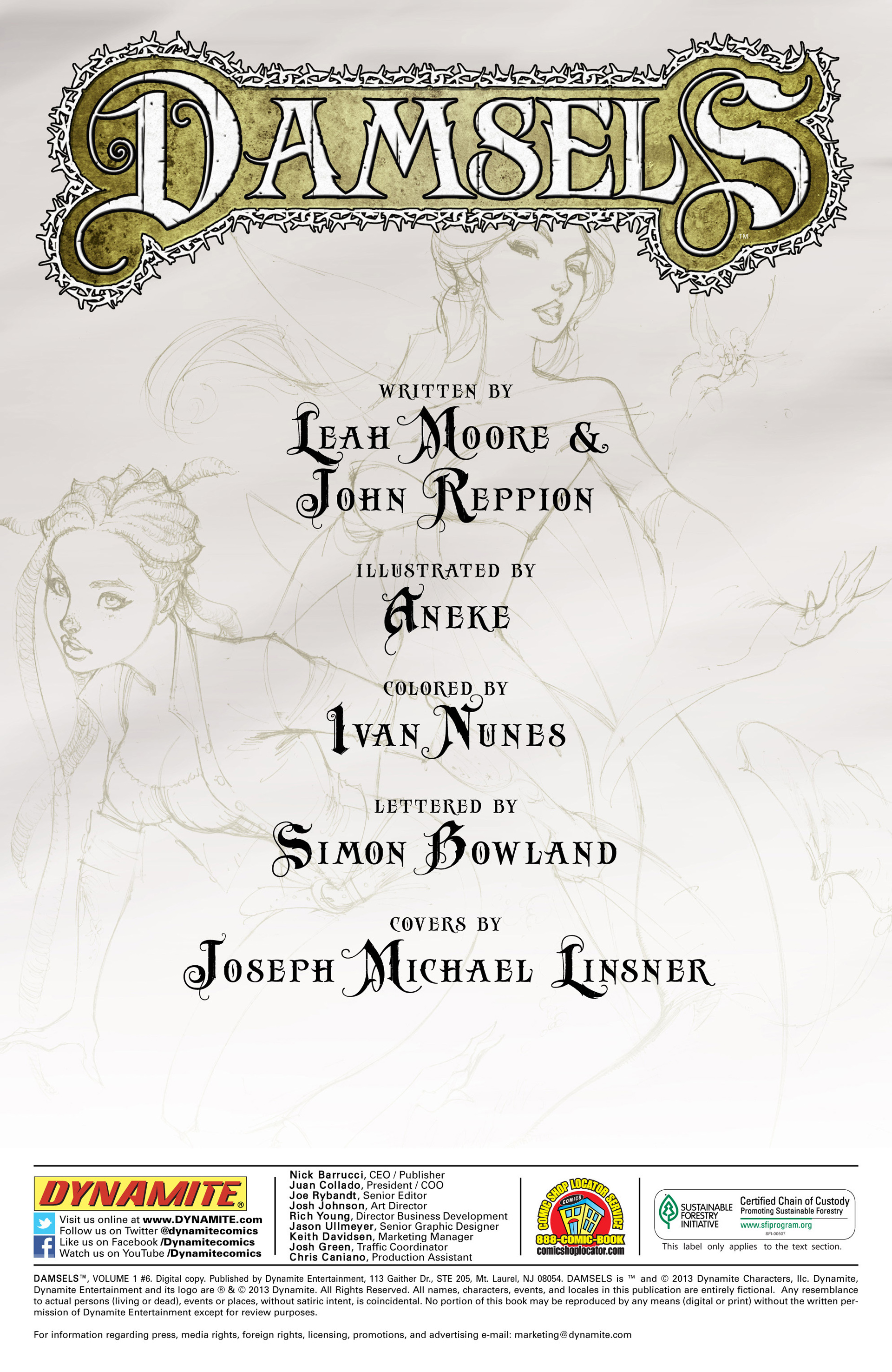 Read online Damsels comic -  Issue #6 - 2