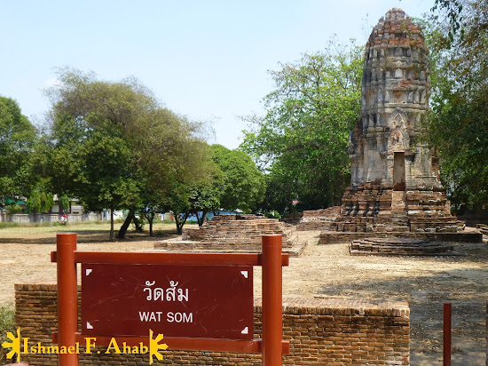 Wat Som in Ayutthaya Historical Park