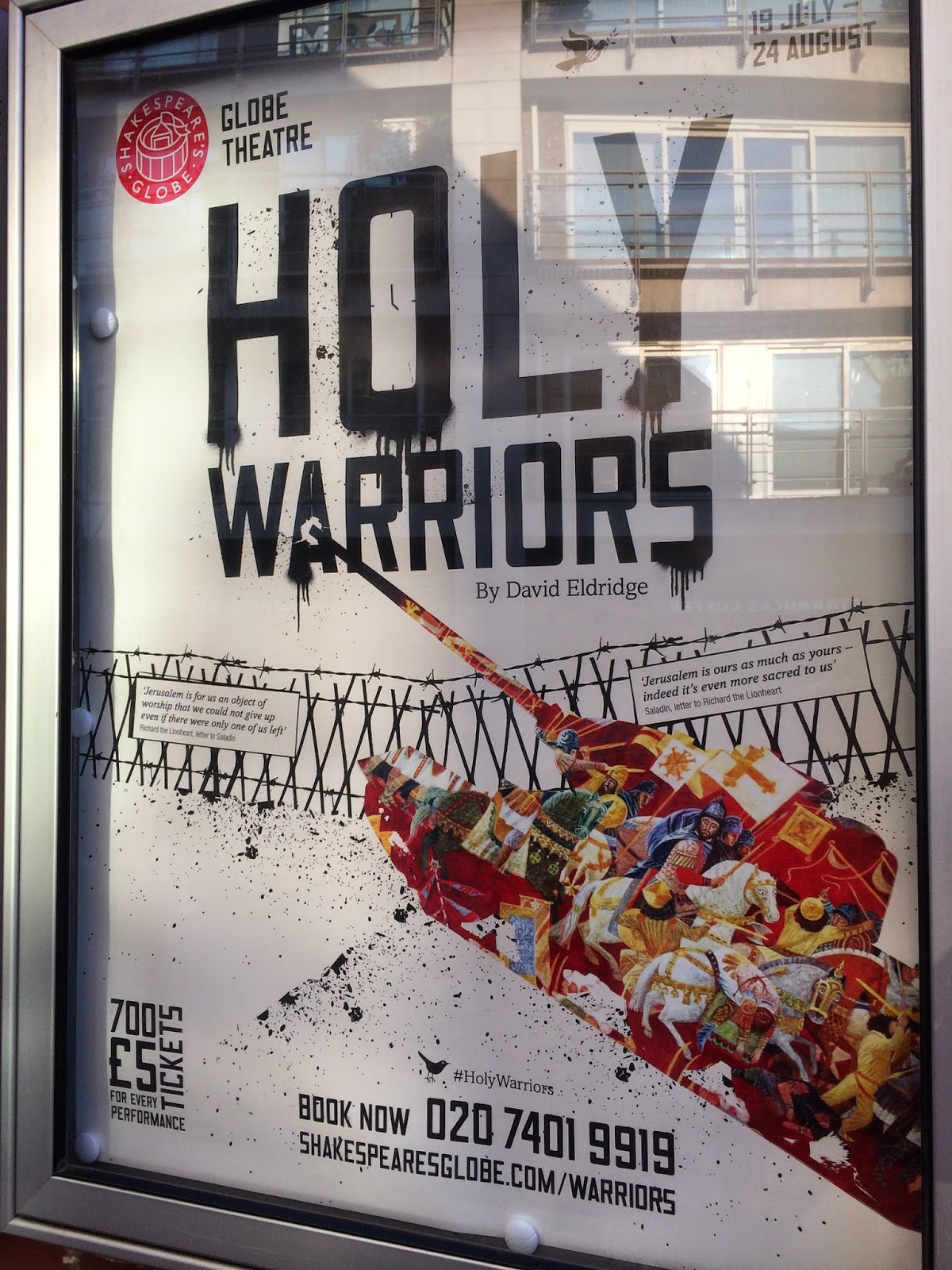 overyourhead Holy Warriors...