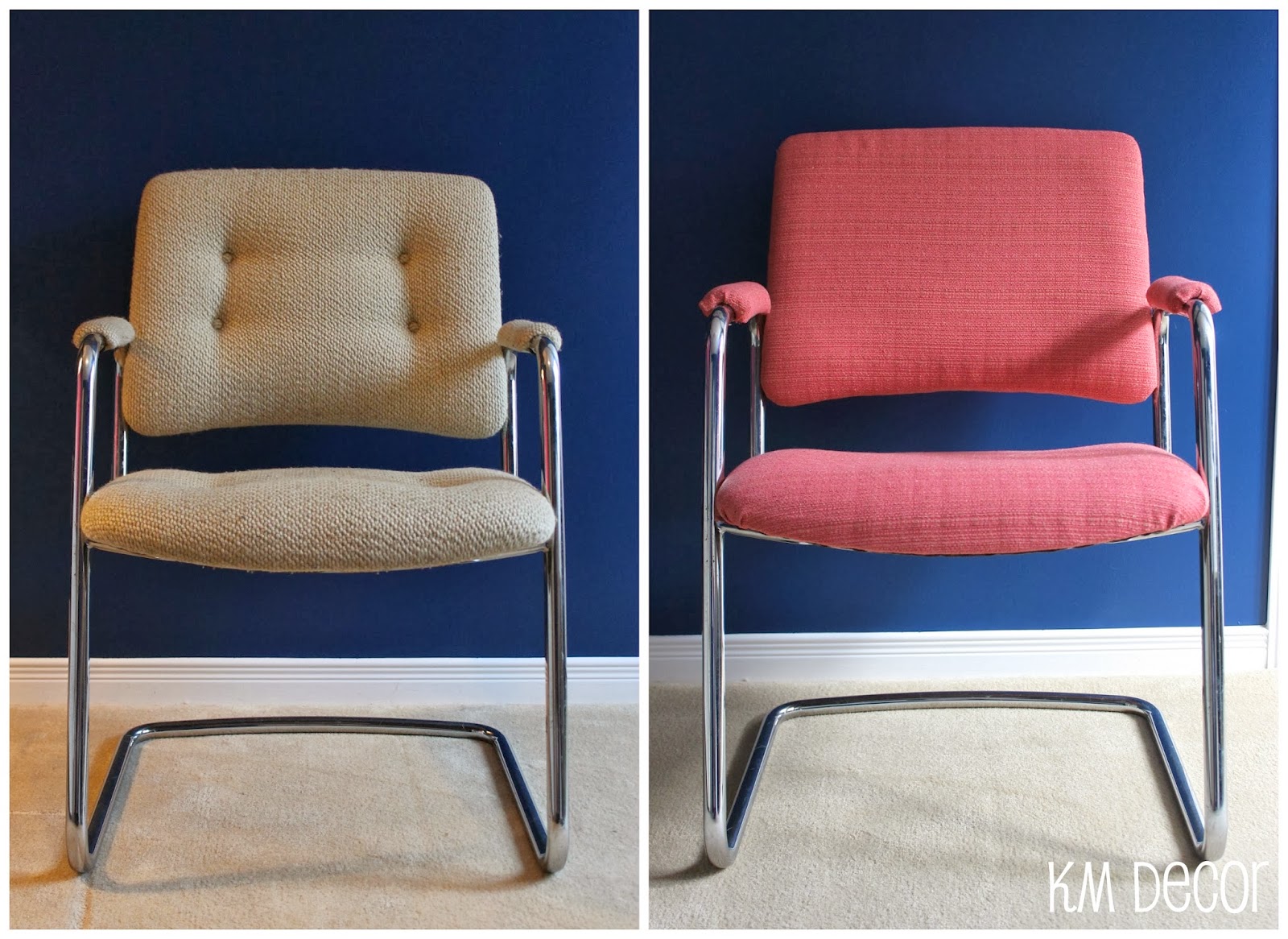 KM Decor DIY Office Chair Makeover