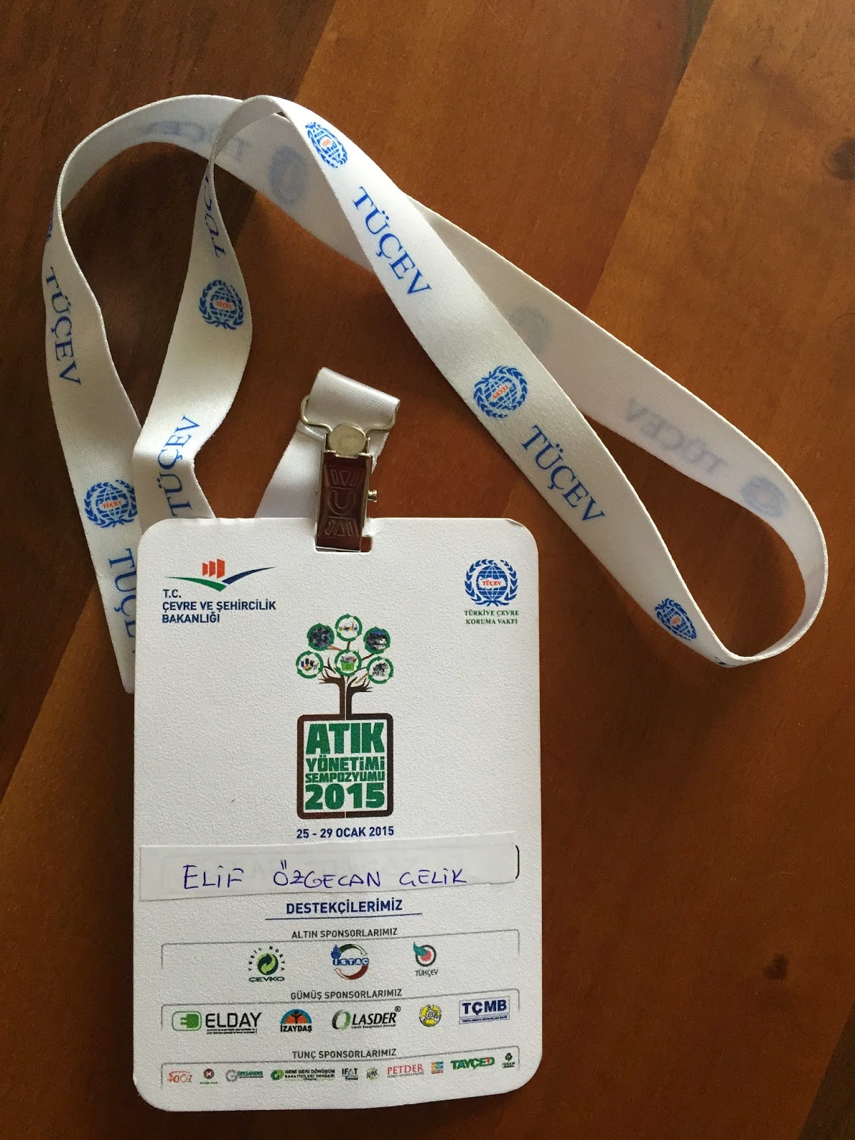 January 2015 Sevgili Beyaz Kagit