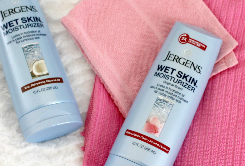 Trying Something New Jergens Wet Skin Moisturizer STACIE RAYE