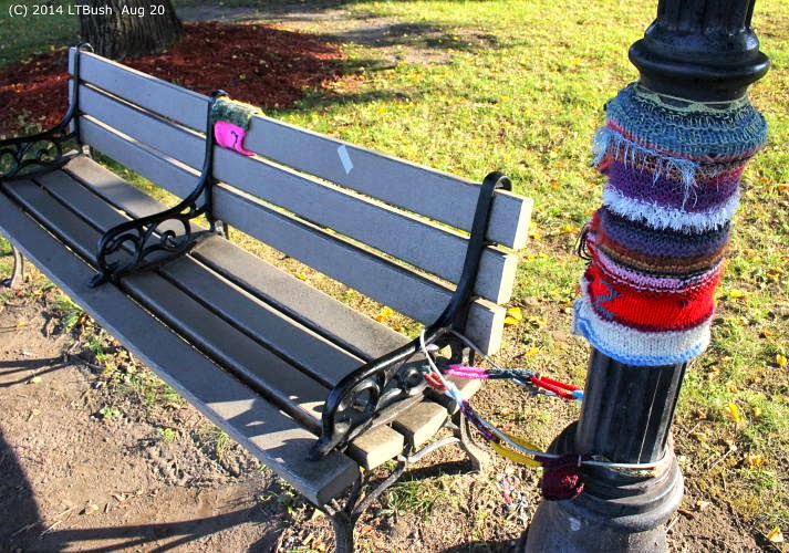 Writog What A Yarn Knitting A Prettier Downtown