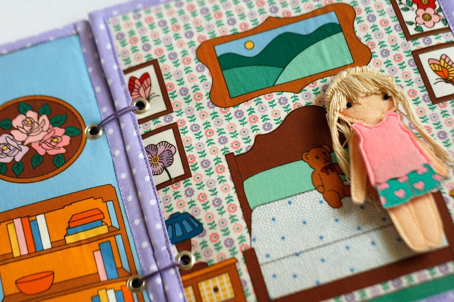 TomToy Fabric dollhouse