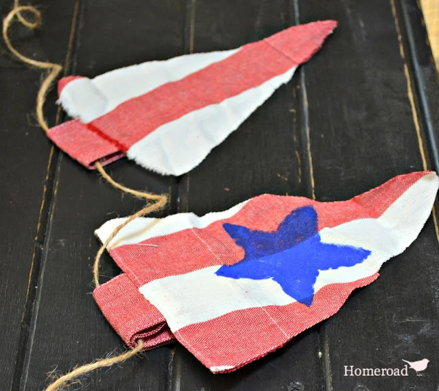 Americana DIY Flags for the Fourth