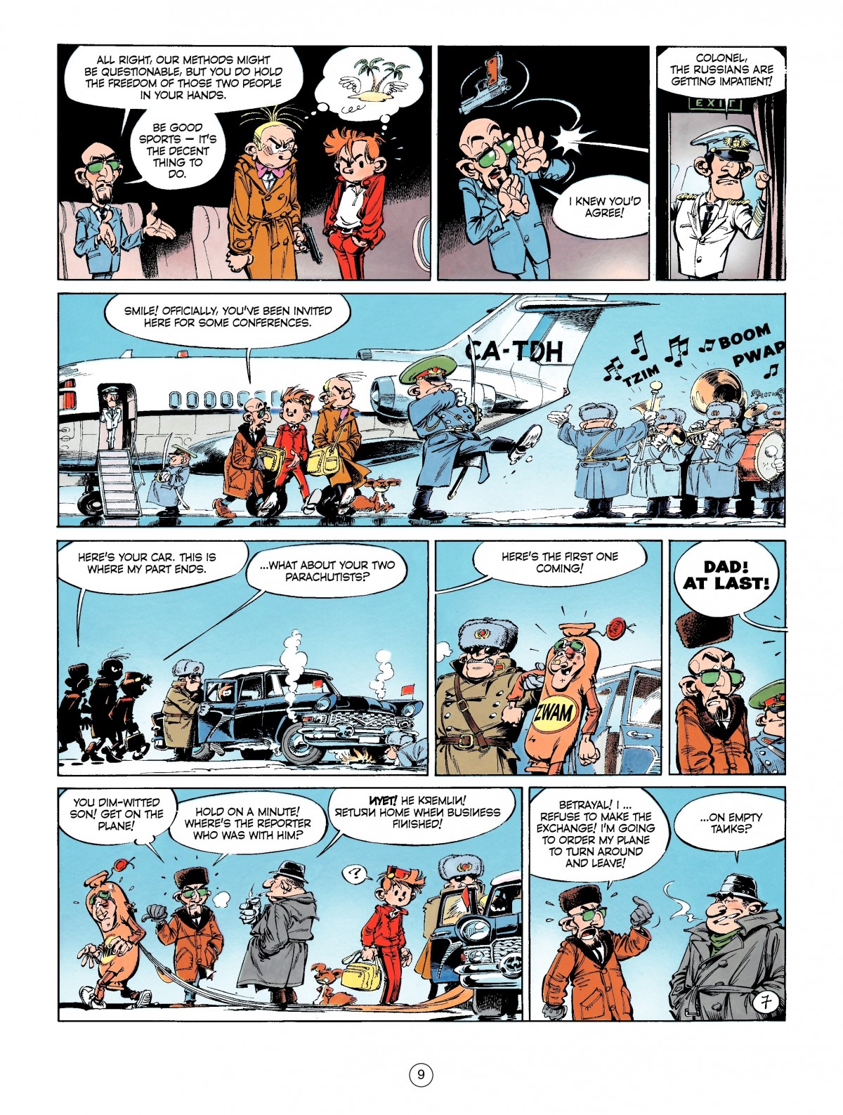 Read online Spirou & Fantasio (2009) comic -  Issue #6 - 9