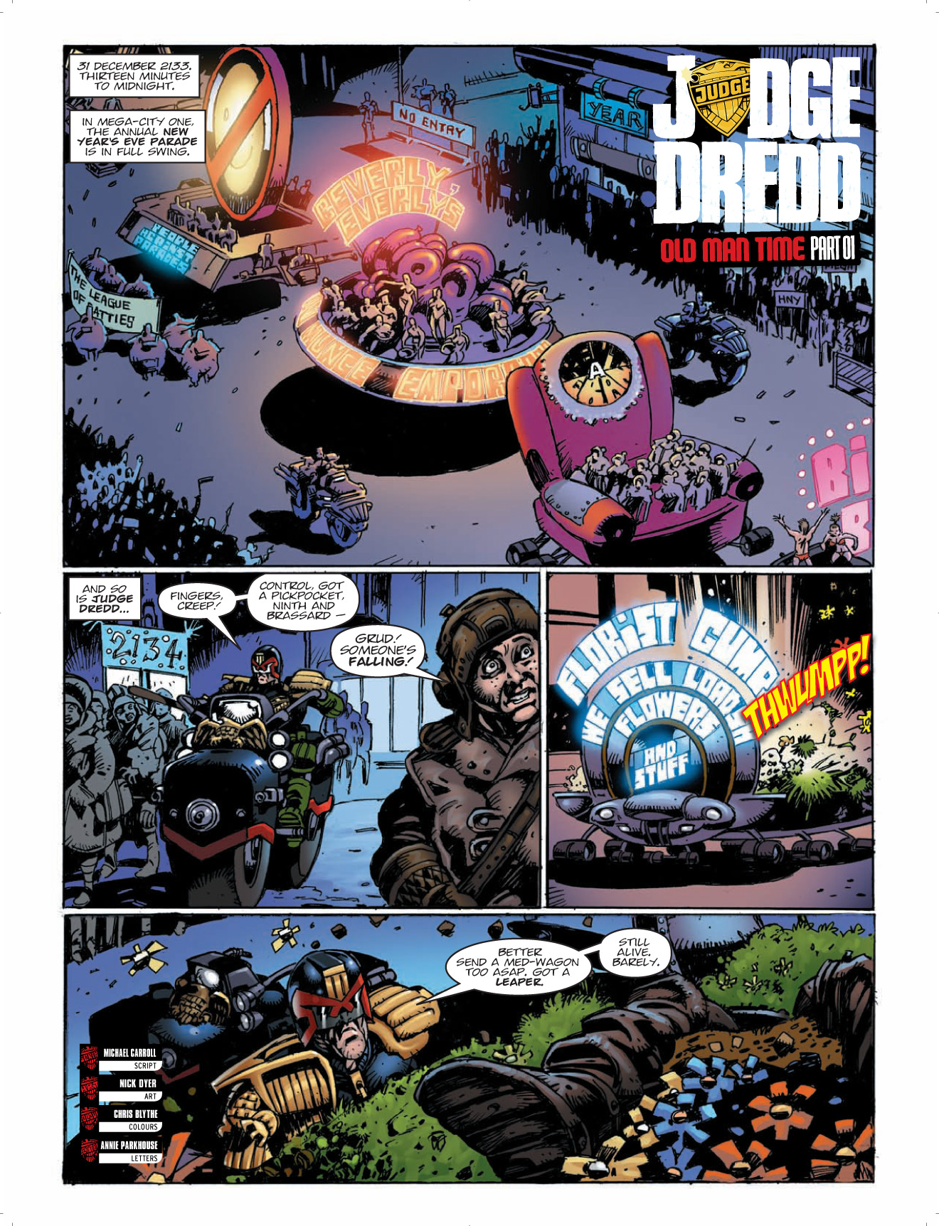 Read online Judge Dredd Megazine (Vol. 5) comic -  Issue #319 - 5
