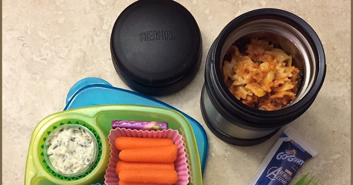 The Lucky Lunchbox: Pizza pasta in a Thermos.