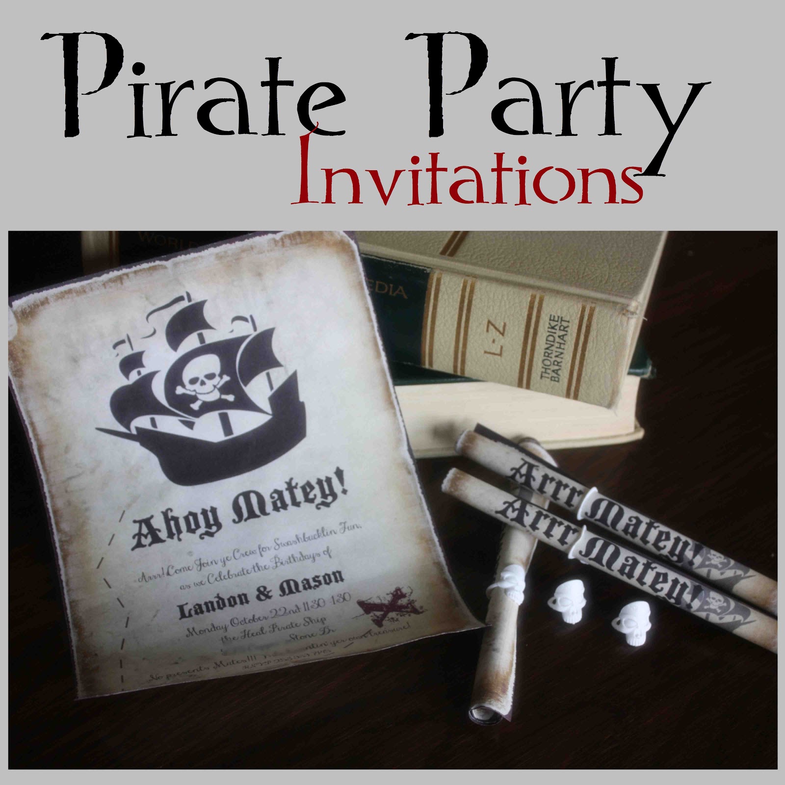 Adult Pirate Party Invitations 75