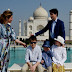 Justin Trudeau visita el Taj Mahal con su familia