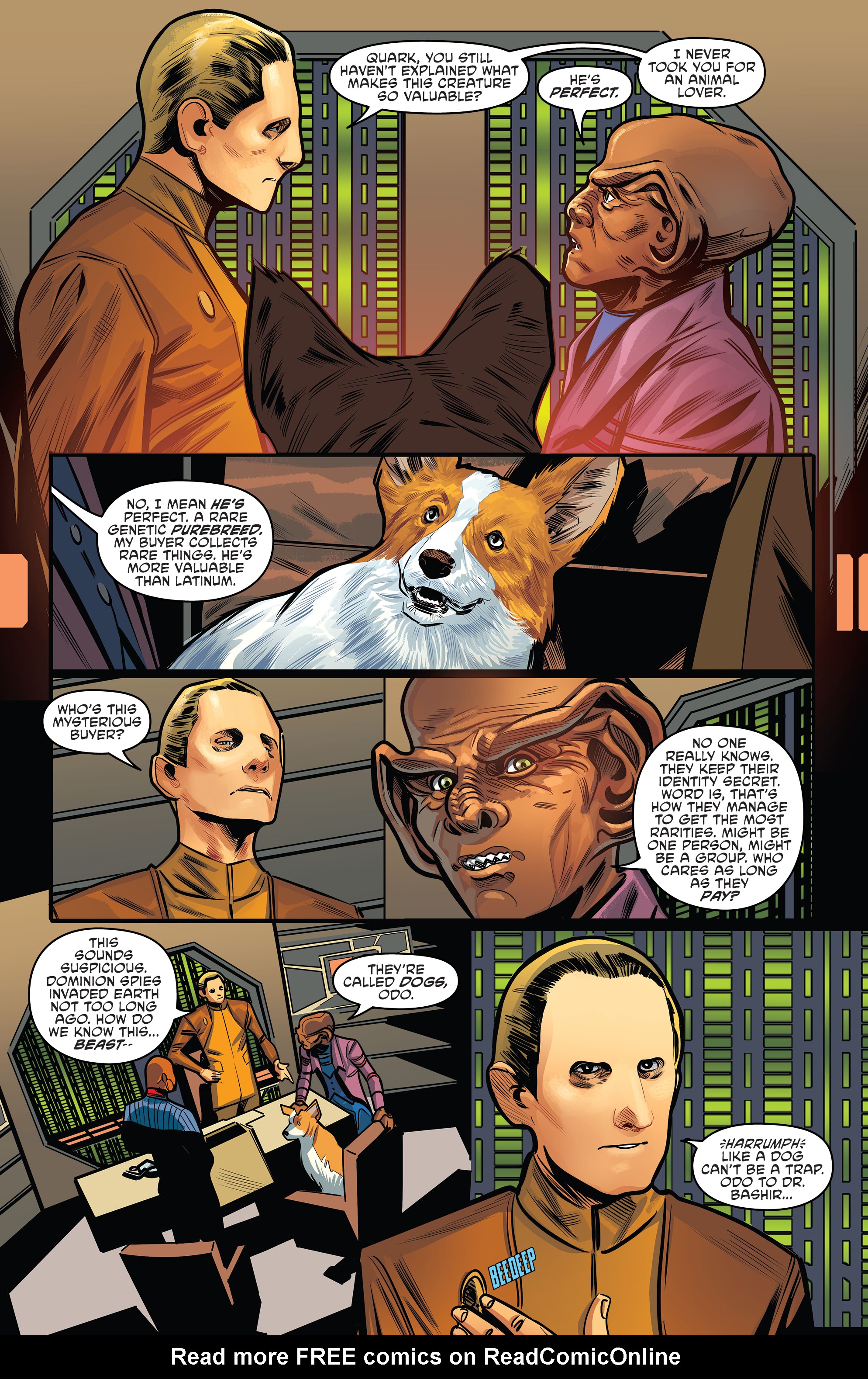 Read online Star Trek: Deep Space Nine - The Dog of War comic -  Issue #1 - 9
