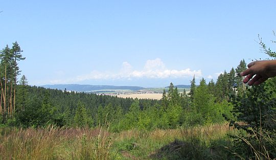 Tam są Tatry.