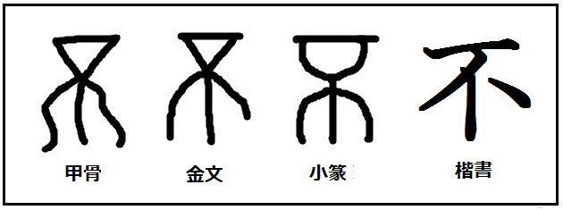 漢字の起源と成り立ち 甲骨文字の秘密 漢字 不 の起源と成り立ち 花のガクの象形という見方と月経を表現したという見方 いずれが正しい