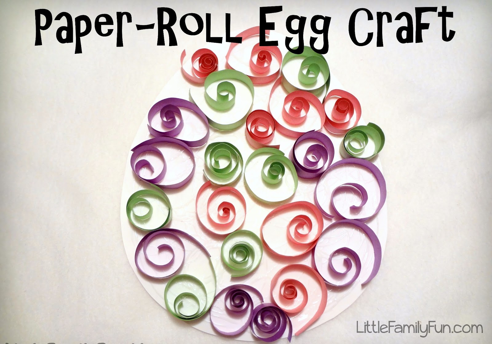 Little Family Fun Paper Roll Egg