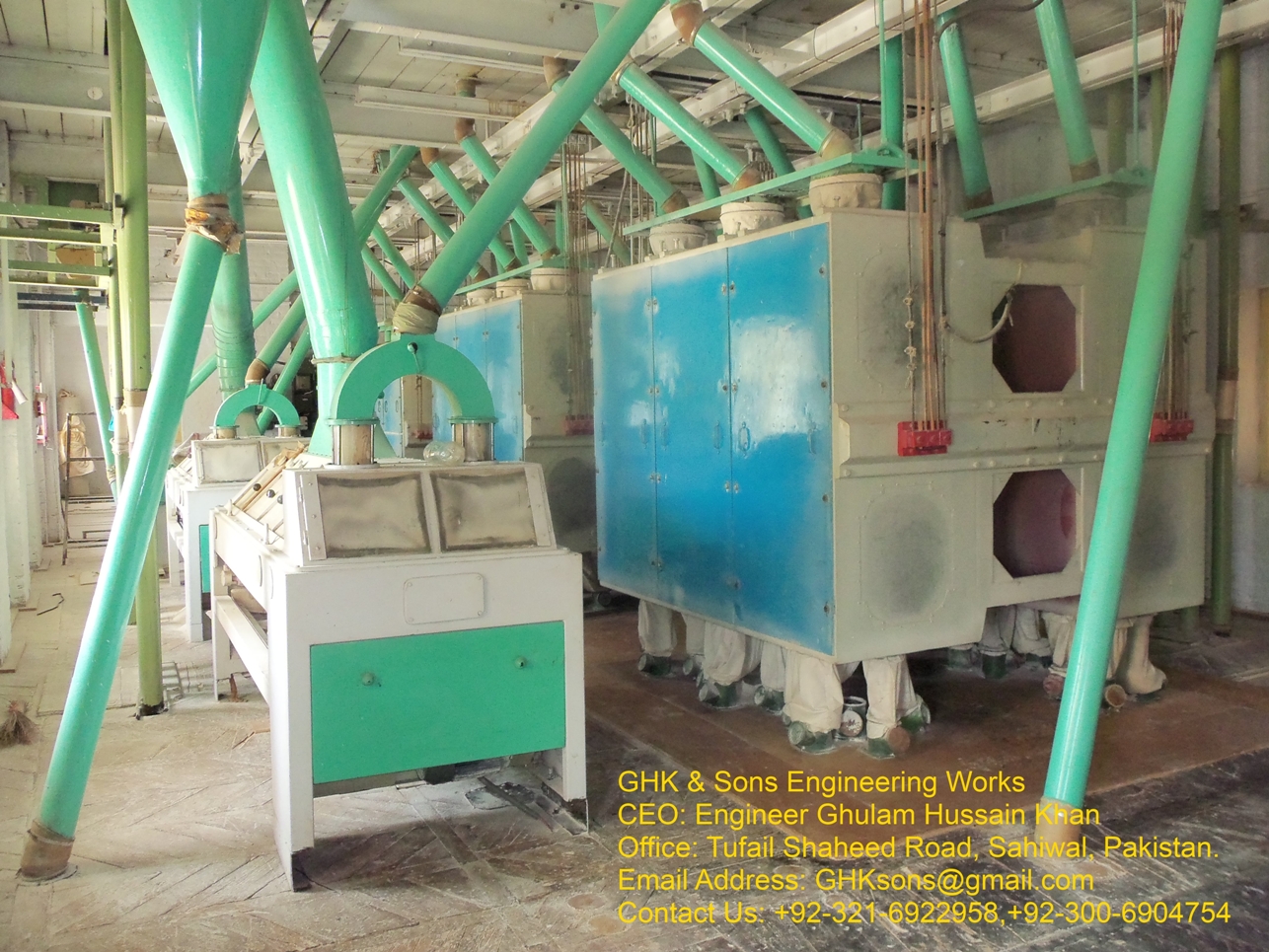 MODERN FLOUR MILL (PRIVATE) LIMITED PICTURES GHK&Sons Engineering works