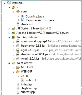 Java Developer: Struts2 UI Example