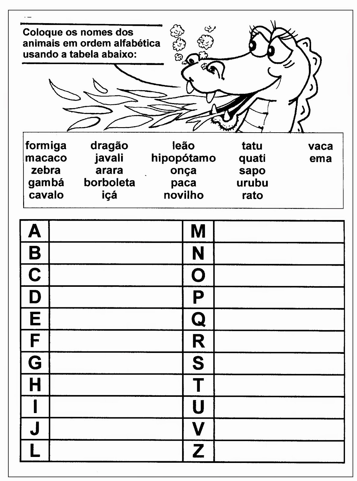 Colocar Texto Em Ordem Alfabetica EDUCA Colocar Texto Em Ordem Alfabetica EDUCA