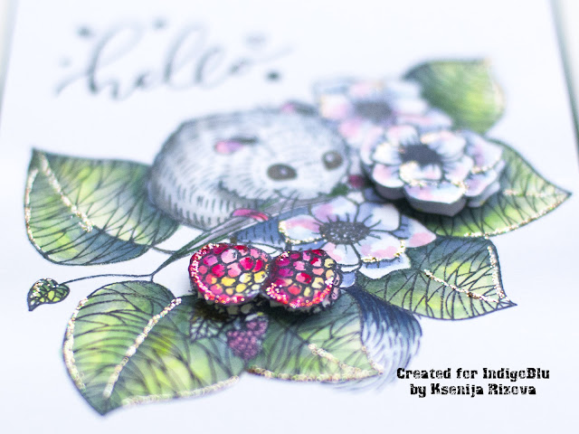 How to Embellish Watercolored Hand Made Cards?