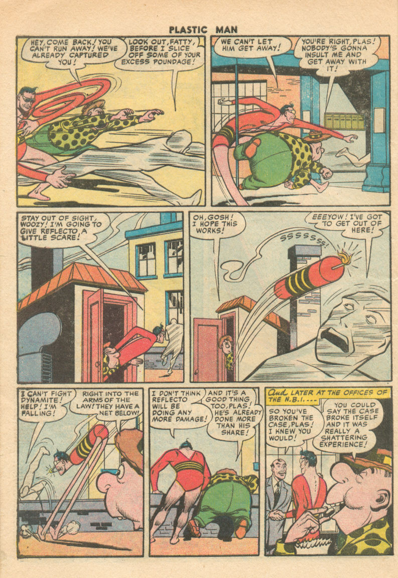Read online Plastic Man (1943) comic -  Issue #63 - 32