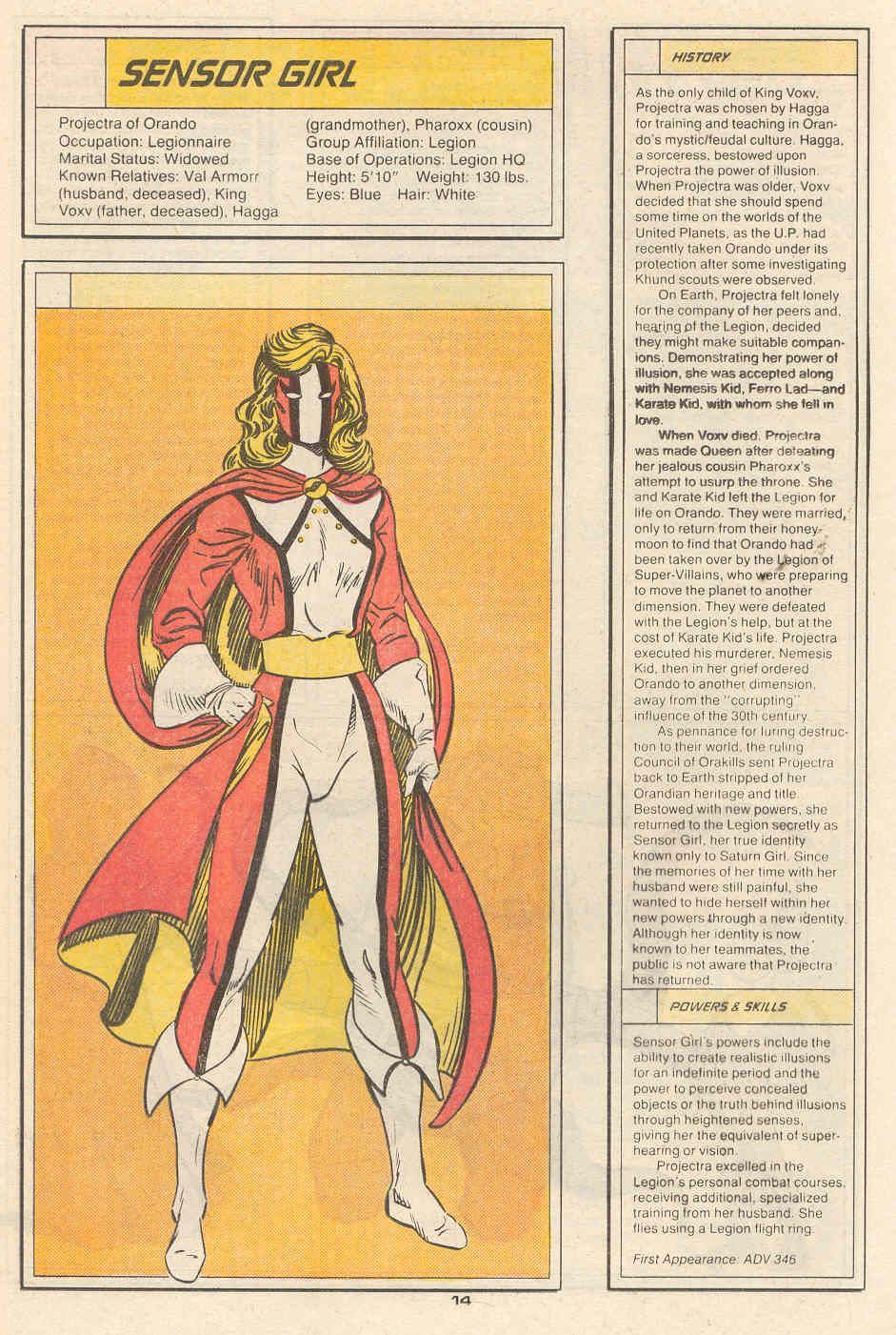 Read online Who's Who in the Legion of Super-Heroes comic -  Issue #6 - 15