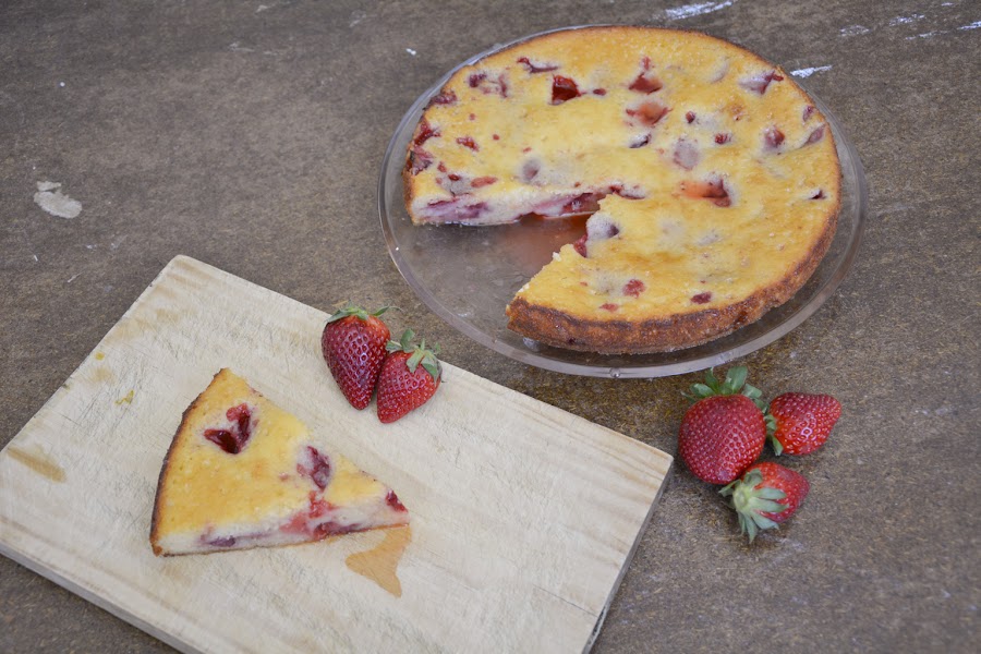 tarta de fresas