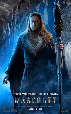Warcraft Movie Medivh Ben Foster Poster